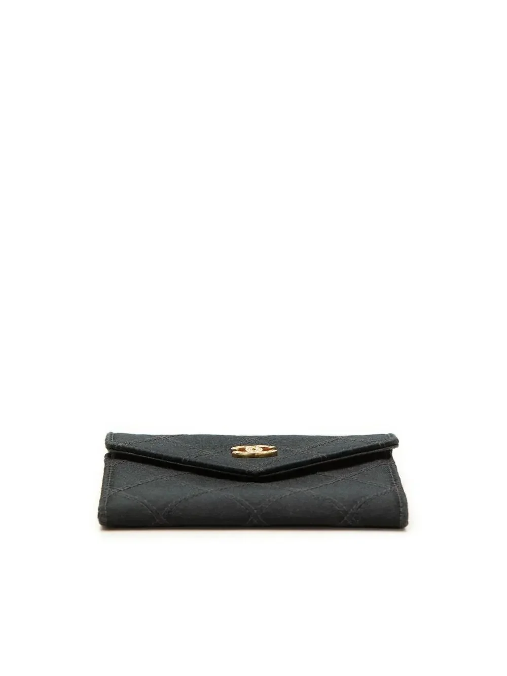 Chanel Cc Satin Flap Coin Pouch Pre- #329886C38B